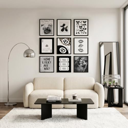 ZBMYYGO Trendy Black and White Wall Art, Vintage Fashion Leopard Canvas Posters - Image 7