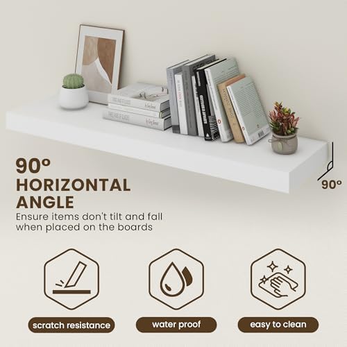 FLYJOE 48 Inch Floating Shelves - Image 5