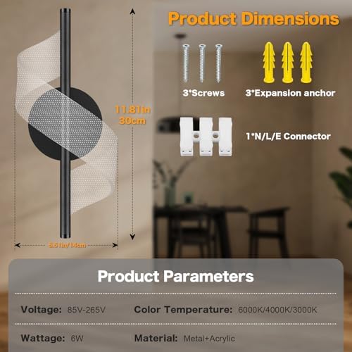 Modern LED Wall Sconce - Image 3