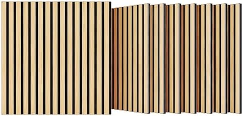 Acoustical Wall Panels, 8-Piece 23.62 X 23.62 Inches Soundproof Wall Panels by Unknown