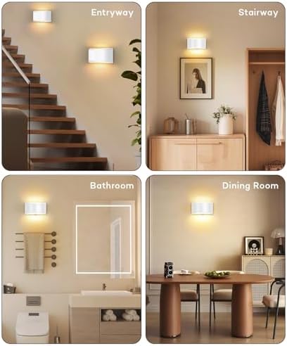 Lightess Hardwired Wall Sconce Set of 2 - Image 5