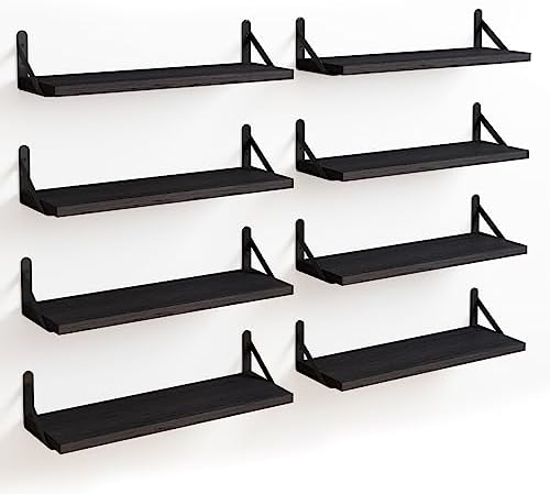 Fixwal Width 4.75 Inches Floating Wall Shelves by Fixwal