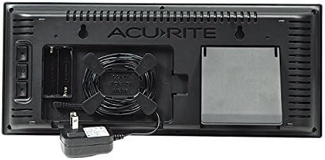 AcuRite 14.5" Green LED Digital Indoor Clock - Image 5