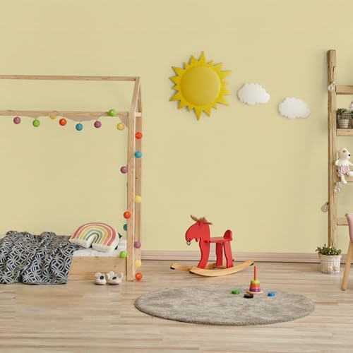 Yellow Peel and Stick Wallpaper Self-Adhesive Contact Paper Tear Resistant - Image 3