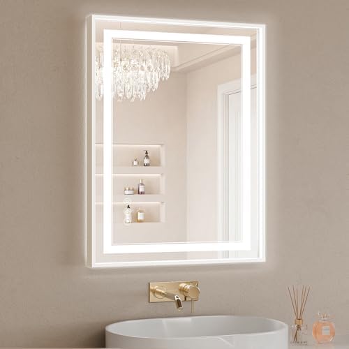 22"x30" LED Bathroom Mirror by MYSUNORIA