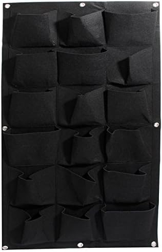 Ogrmar 18 Pockets Wall Planter Breathable Vertical Garden Planter Grow Bag by Ogrmar