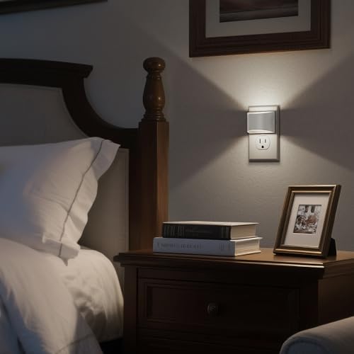 DORESshop Night Light, Night Lights Plug into Wall, Adjustable - Image 3