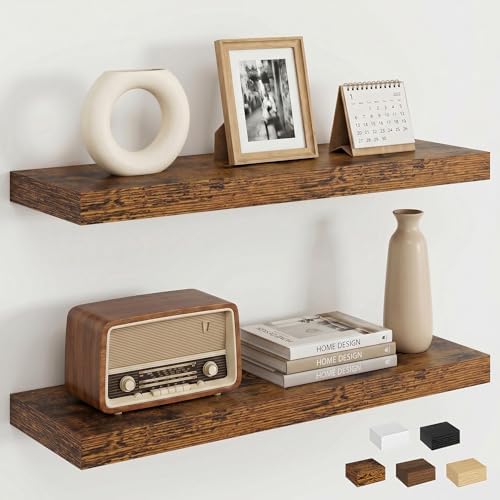 Dreamland Floating Shelves, Rustic Wooden Wall Shelves by Dreamland