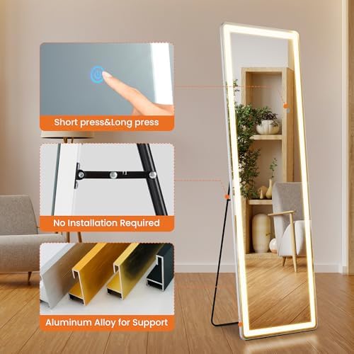 60x16 Inches Full Length Mirror - Image 6
