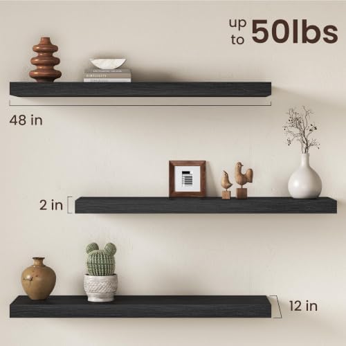 Fun Memories 48 Inch Floating Shelves, 2 Pack - Image 3
