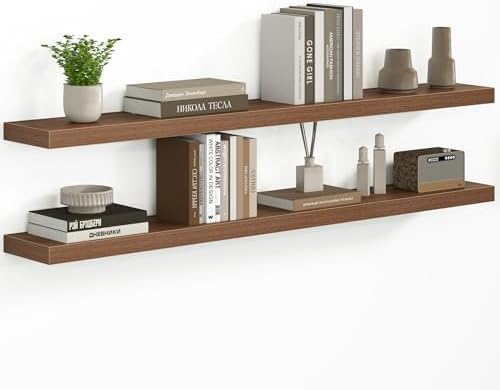 Fun Memories 55 Inch Floating Shelves by FunMemories