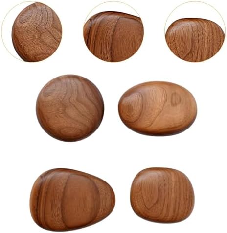 4Pcs, Wood Wall Mounted Coat Hooks Wooden Coat Hooks Coat Racks Wood Cabinet - Image 4
