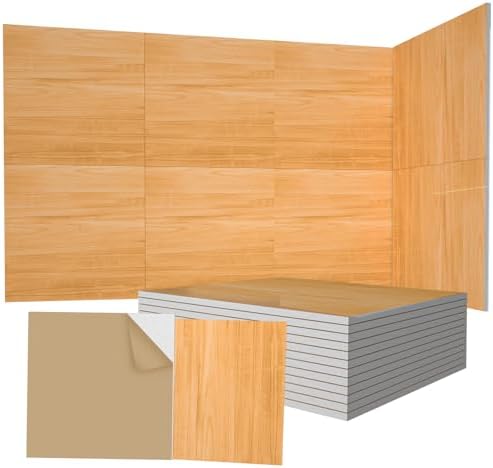 6 Pack Peel and Stick Acoustic Wall Panels by Temgcuam
