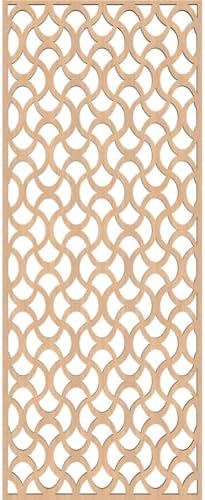 Resort Decorative Pierced Fretwork Wood Wall Panels, 11 3/8"W x 29 3/8"H x 3/8"T - Image 2