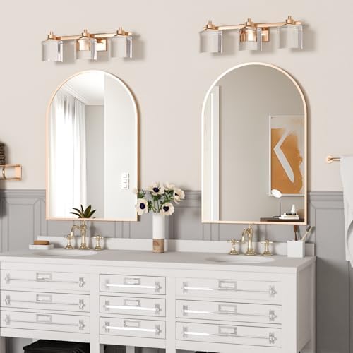 Wall Mounted Mirror, Arched Wall Mirror by NEUWEABY