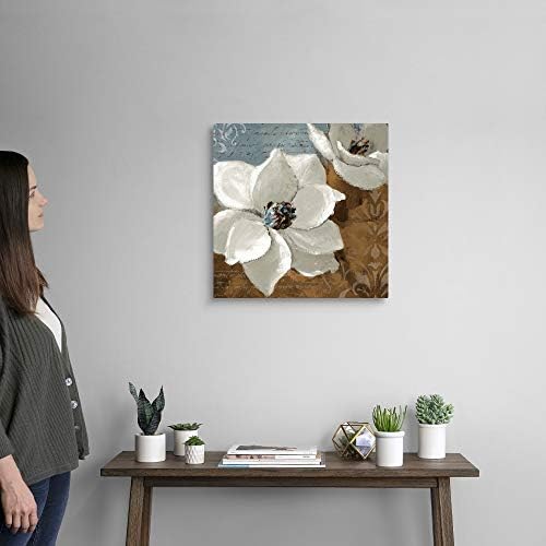 CANVAS ON DEMAND White Magnolias I Canvas Wall Art Print by Lanie Loreth - Image 2