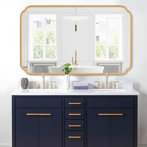 Ferytange 30"x48" Gold Bathroom Mirror - Image 2