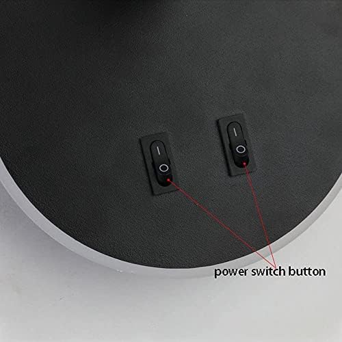8W LED Wall Lights with 3W Accent Reading Light?Round Wall Wash Lamp with - Image 5