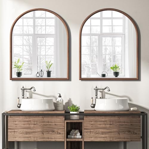 30"x36" Arch Wall Mirror for Wall, Wall Mounted Vanity Mirror for Bedroom - Image 2