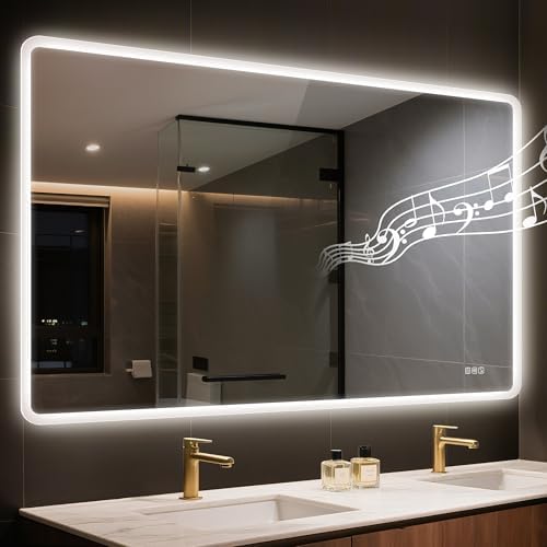 STARLEAD 55"x36" LED Bathroom Mirror by STARLEAD