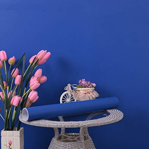 15.7"x118" Blue Peel and Stick Wallpaper Royal Blue Contact Paper Waterproof - Image 5
