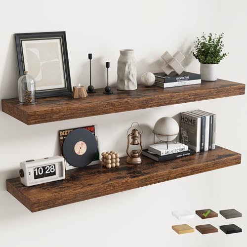 55 Inch Floating Shelves for Wall by Marsmiles