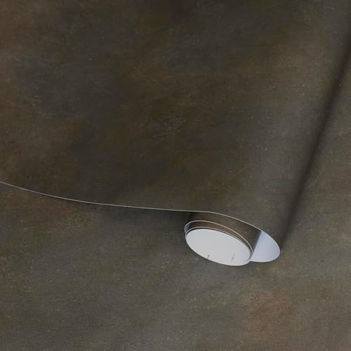BOMENG Concrete Wallpaper Peel and Stick Vinyl Wrap Limewash Contact Paper - Image 2