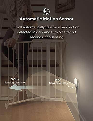 L LOHAS LED Motion Sensor Night Light, Bright Night Lights Plug into Wall - Image 6