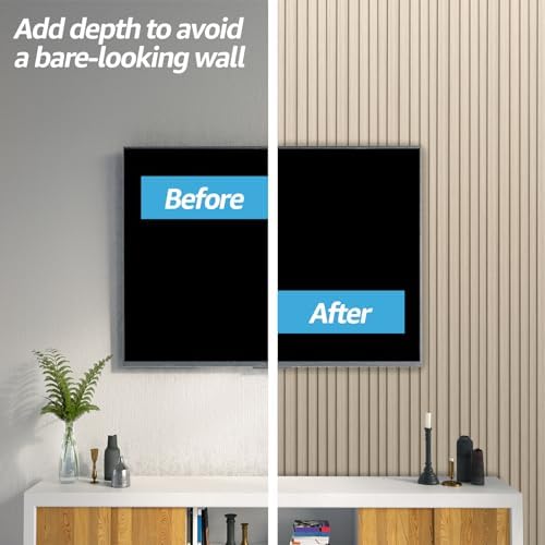 Art3d 108 x 6 Inch WPC Wood Slat Wall Panels, 3D Wall Accents - Image 4