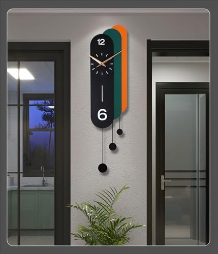 Modern Minimalist Wall Clock, Silent Non-Ticking Quartz Clock - Image 4