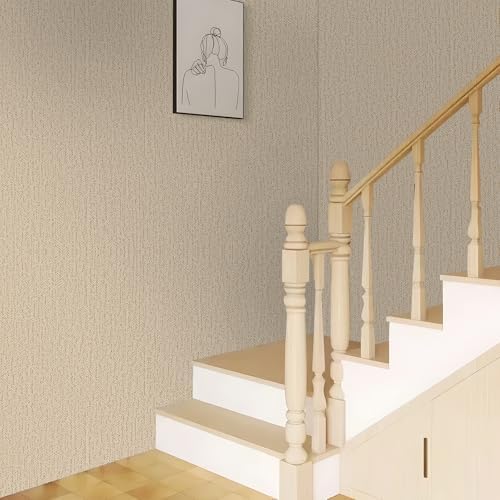 Grasscloth Peel and Stick Wallpaper Faux Linen Contact Paper 15.7inch x - Image 5