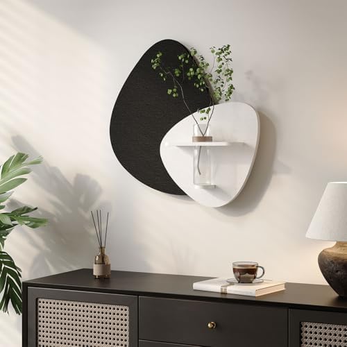 Cuspin 3D Textured Black and White Wall Art - Image 5