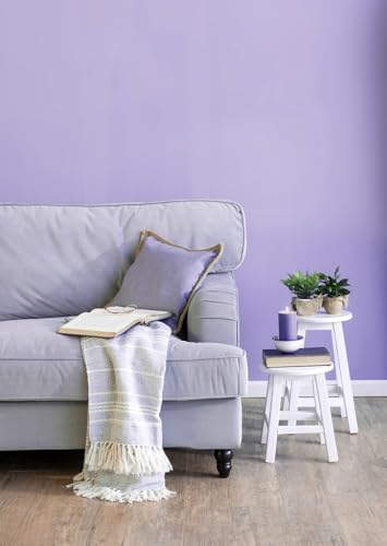 15.7"x118" Purple Wallpaper Peel and Stick Wallpaper - Image 4