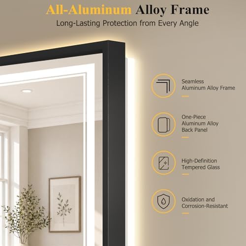 24"x36" LED Bathroom Mirror - Image 4
