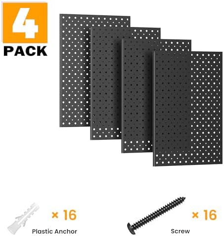 Pegboard Smith Metal Pegboard Panels, Wall-Mounted Pegboard Organizer System - Image 7