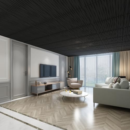 Art3dwallpanels Ceiling Tiles 24 x 24 Inch, 12 Pack - Image 4