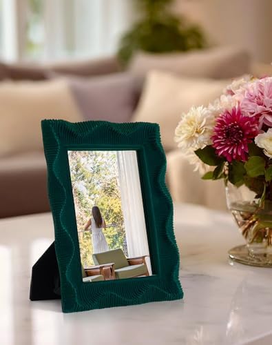 Emerald Green Wall Mirror Decor - Image 2