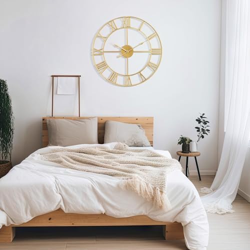 Large Wall Clock - 40cm/ 16 Inches Silent Non-Ticking - Image 2