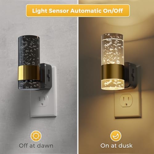 L LOHAS LED Night Lights Plug into Wall, 3000K Acrylic Night Light, 2 Pack - Image 2