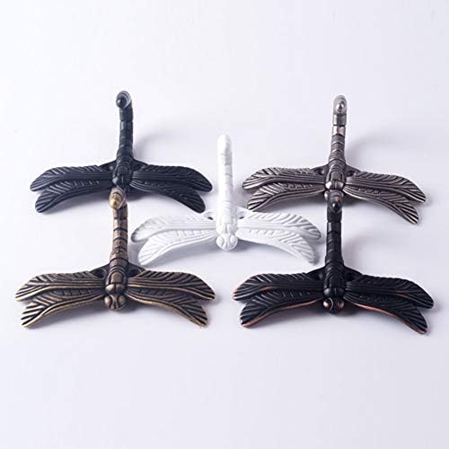 2pcs Dragonfly Coat Hooks Decorative Creativity Wall Mounted Hanger Hook - Image 4