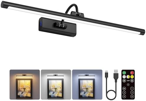 24" Picture Light with 8000mAh Battery by Craftersmark