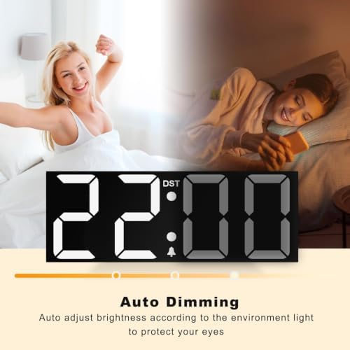 JALL 22" Large Digital Wall Clock - Image 5
