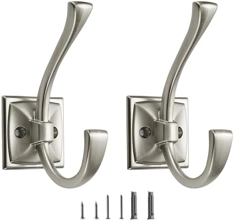 2 Pack Decorative Heavy Duty Towel Hooks by CABDM