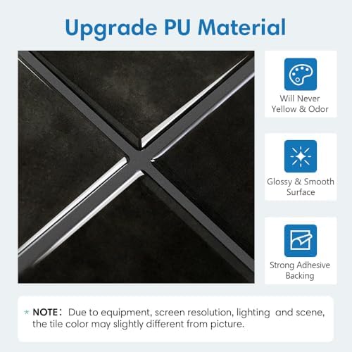 COMSTICKC Thicker 3D Peel and Stick Backsplash Tiles - Image 4