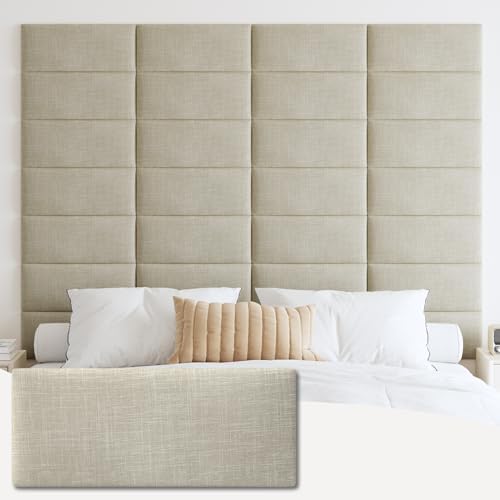 IFNOW Wall Mounted Headboard, Peel and Stick Panels by IFNOW