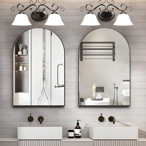 Wall Mounted Mirror, Arched Wall Mirror by NEUWEABY