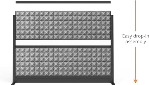 Stand Up Desk Store Studio Modular Wall and Sound Absorbing Room Divider | - Image 7