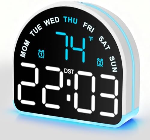 Heavy Sleeper Alarm Clock: Super Loud Alarm & Gentle Wake-Up Light by Unknown