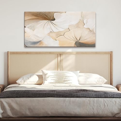 Suconvng Canvas Art Wall Decor Modern Minimalist Wall Decor Abstract Flower - Image 4
