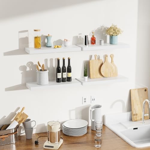 Bellsal Floating Shelves for Wall, Living Room, Bathroom Storage, Book Shelf - Image 5